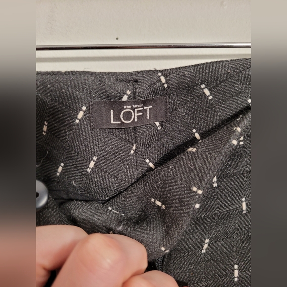 Loft Marissa pants with intricate stitch detail - Picture 4 of 6